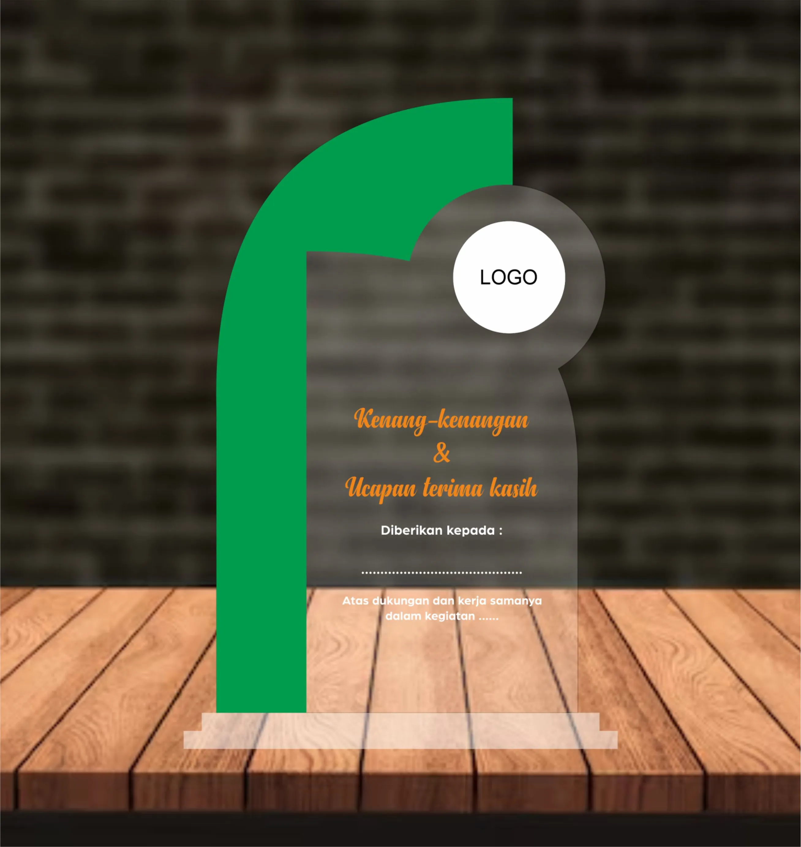 Plaque/Plakat TEMPLATE 005