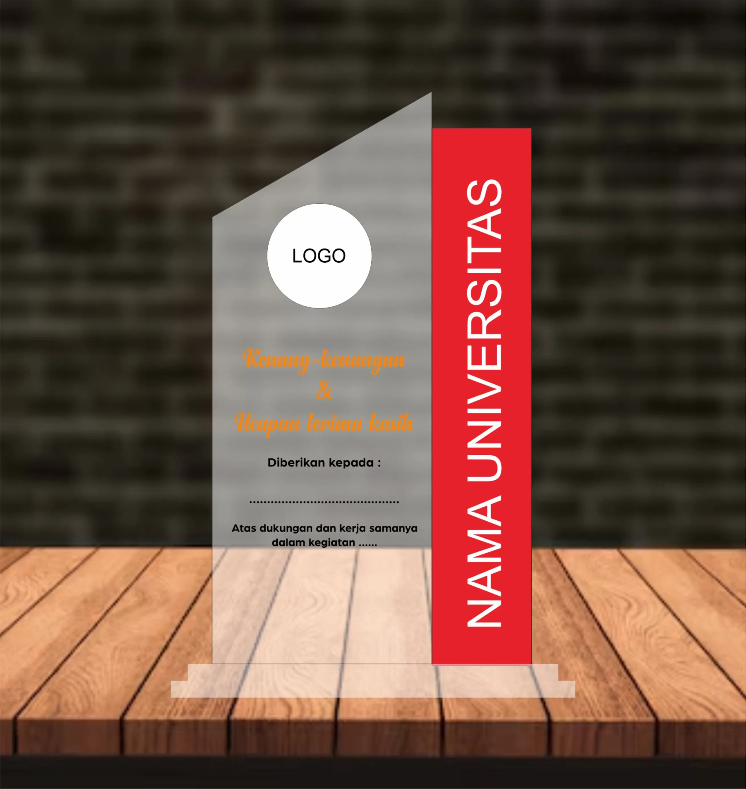 Plaque/Plakat TEMPLATE 007