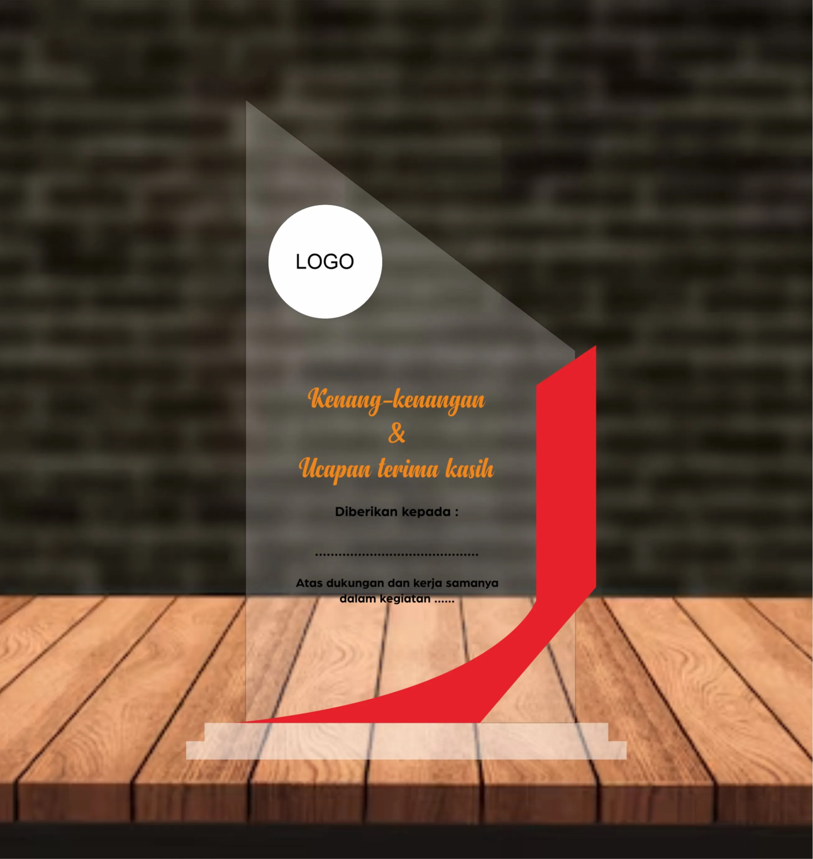 Plaque/Plakat TEMPLATE 003