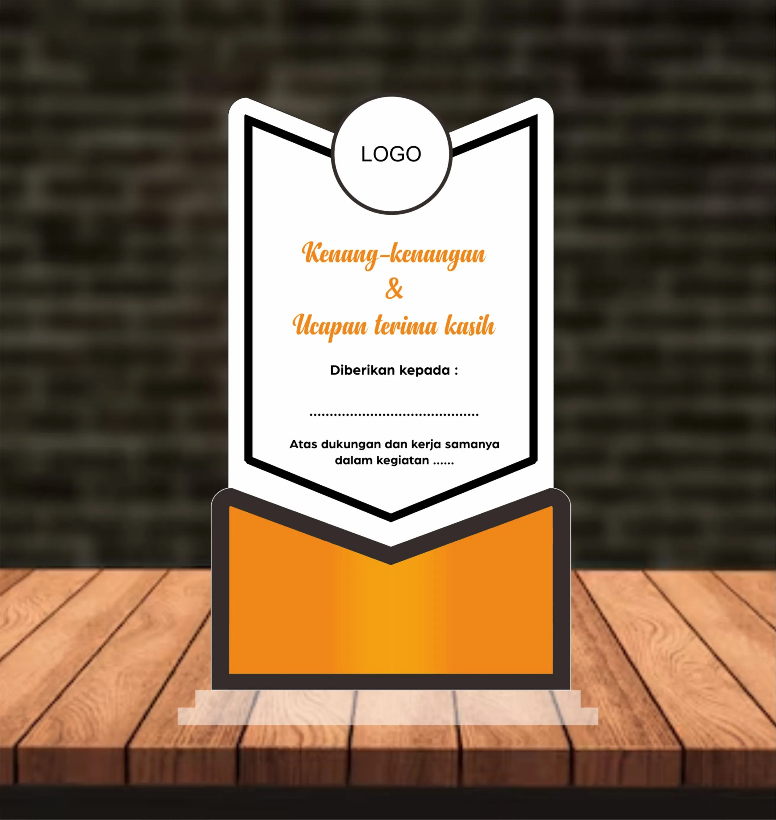 Plaque/Plakat TEMPLATE 002