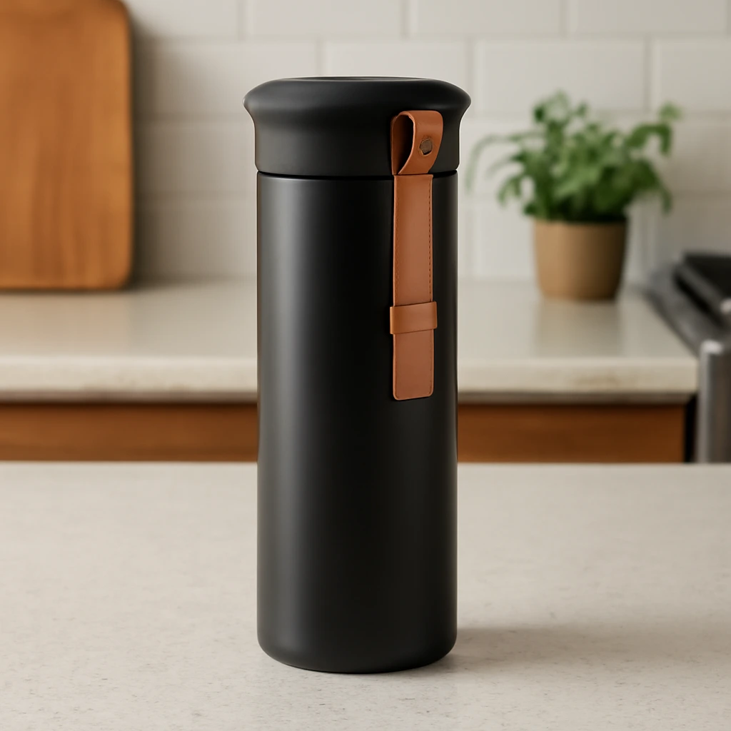 See You Leather Tumbler