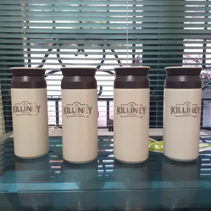 White Travel Tumbler